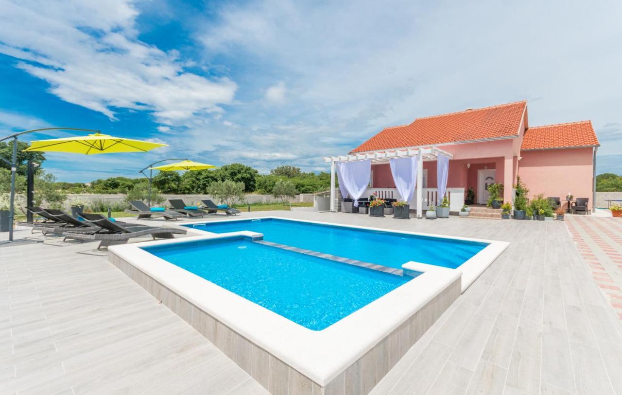 Villa Maris Zadarvillas Tinj Exterior foto
