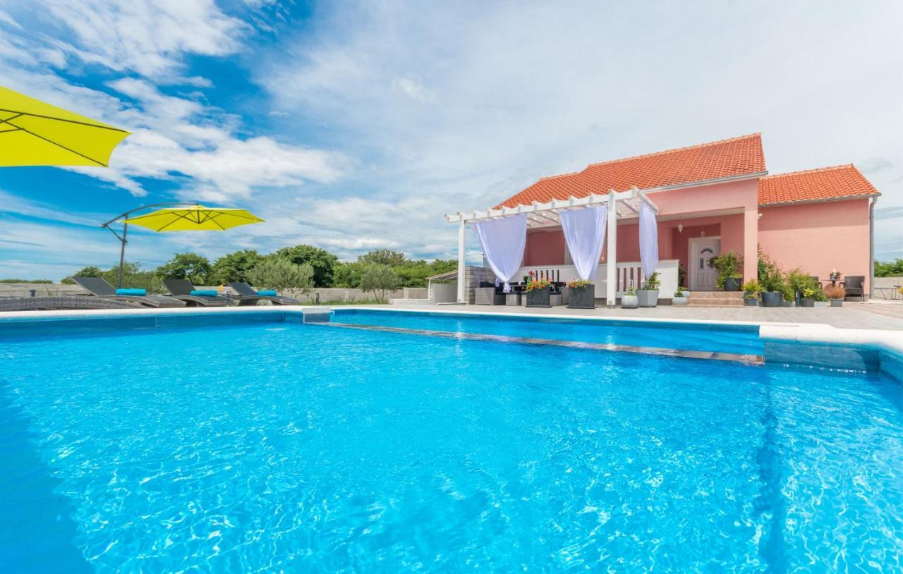 Villa Maris Zadarvillas Tinj Exterior foto