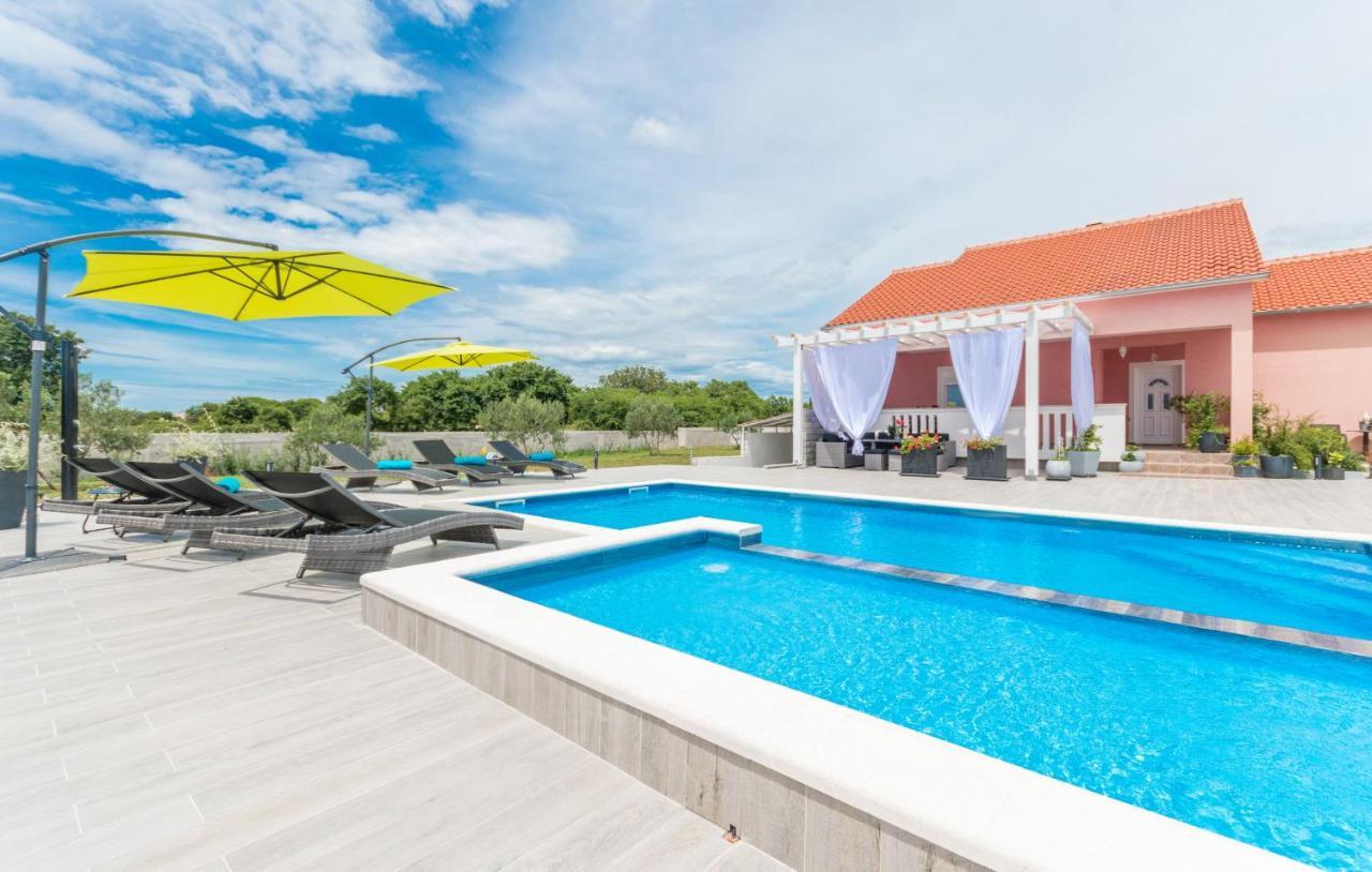 Villa Maris Zadarvillas Tinj Exterior foto